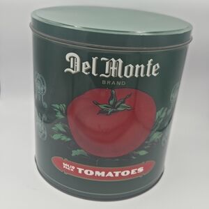 1980 - Del Monte - 4 Piece Vegetable/Fruit Tin Canister Set